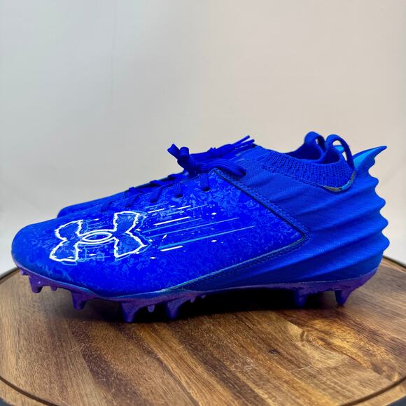 Under Armour Smoke Suede 2.0 MC Football Cleats Men's 9 NEW! - Picture 3 of 8